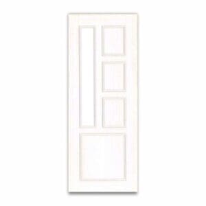 Cửa nhựa Đài Loan PAK – Mã SP: W43. Kích thước (mm): 800 x 2100. Khung Gỗ nhựa – Cánh gỗ nhựa.