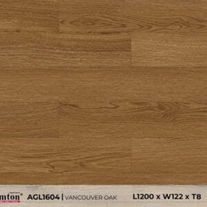 Sàn gỗ công nghiệp cao cấp 8ly Lamton AquaGuard – Mã AGL1604. ĐVT: m2
