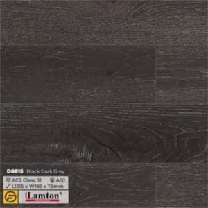 Sàn gỗ công nghiệp cao cấp 8ly Lamton – Mã Rustic D8815. ĐVT: m2