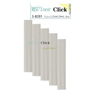 Sàn nhựa khóa hèm 4ly MSFloor Click – Mã: S-8201. ĐVT: m2