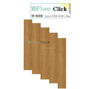 Sàn nhựa khóa hèm 4ly MSFloor Click – Mã: M-8008. ĐVT: m2