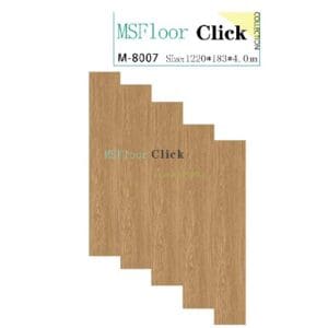 Sàn nhựa khóa hèm 4ly MSFloor Click – Mã: M-8007. ĐVT: m2