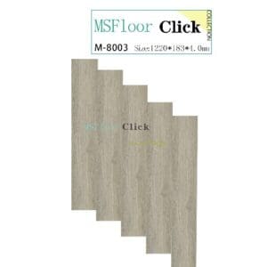 Sàn nhựa khóa hèm 4ly MSFloor Click – Mã: M-8003. ĐVT: m2