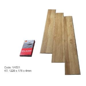 Sàn nhựa khóa hèm 4ly – Mã: V4501. ĐVT: m2