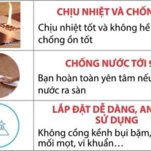 Sàn nhựa khóa hèm 4ly – Mã: V4013. ĐVT: m2 - Ảnh 2
