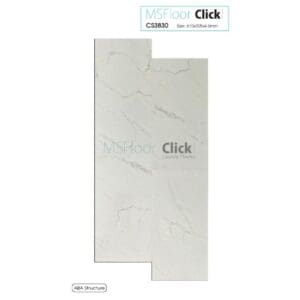 Sàn nhựa khóa hèm 4ly vân đá MSFloor Click – Mã: CS3830. ĐVT: m2