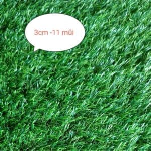 Cỏ nhân tạo 3cm – 11 mũi. ĐVT: m2