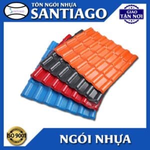 Ngói nhựa. ĐVT: mét