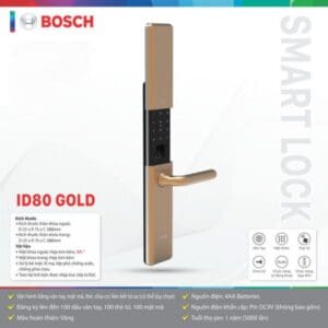 Khóa Điện Tử BOSCH (Đức) – Mã SP: ID80 GOLD