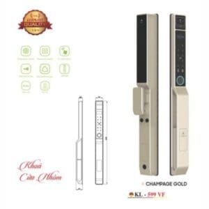 Khóa Điện Tử KASSLER – Mã SP: 599VF CHAMPAGE GOLD(APP)
