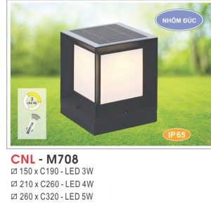 Đèn Trụ Cổng NLMT C260/210 3w-4w-5w