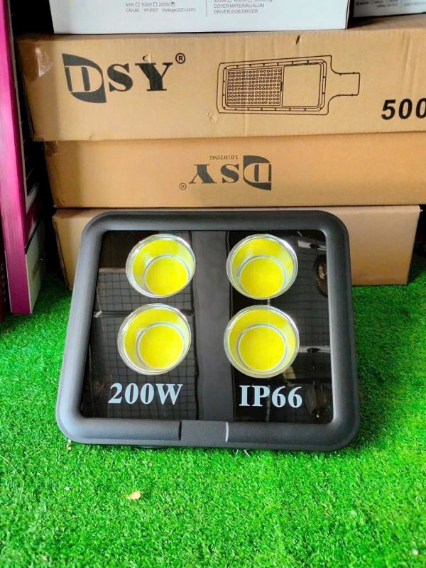 Đèn Led Pha Cốc 200w Nhôm Đúc Dsy-tgd Cob 200w