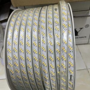 Dây Led Cuộn Bản Mạch 3 Hàng Led Chéo Siêu Sáng 12w/m Ánh Sáng Vàng Ấm – Trắng – Xanh Dương – Xanh Lá Dsy3hl-2835-12mm