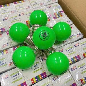 Đèn led bóng chanh 1w màu xanh lá DSY